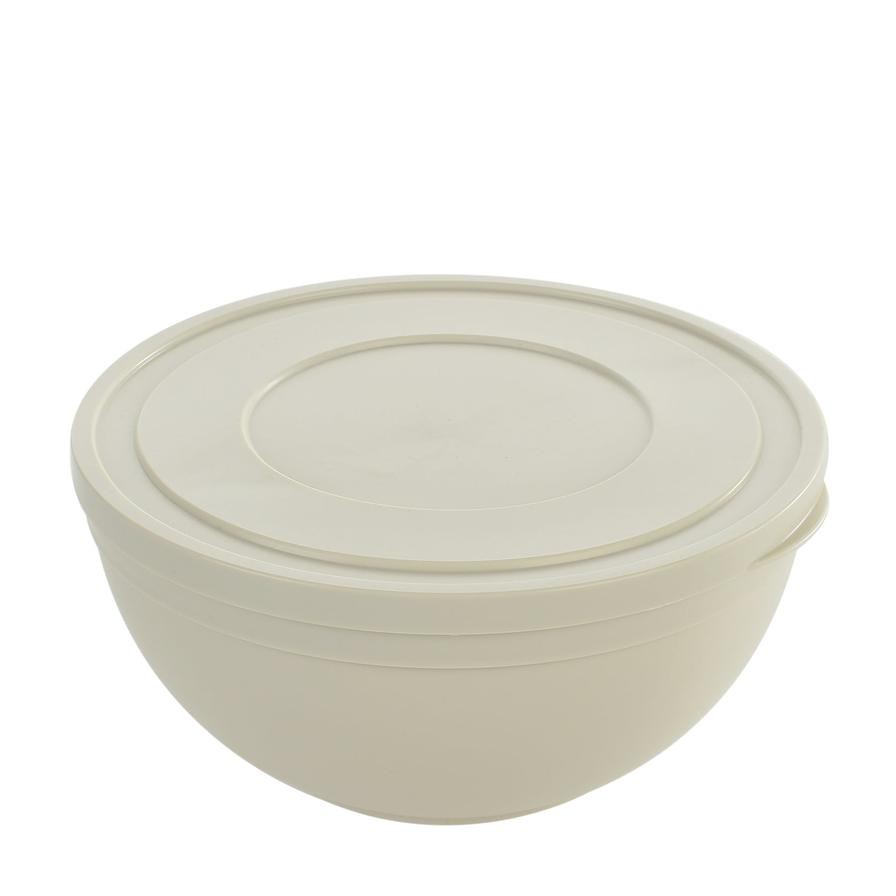 Hobby Life Plastic Sand Bowl W/Lid (2.5 L, 21.5 x 21.5 x 10.1 cm)