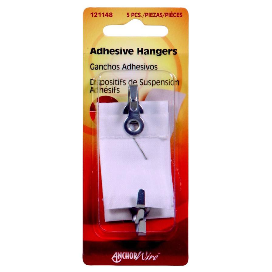 Hillman AnchorWire Steel Adhesive Hanger Pack (680 g, 5 Pc.)