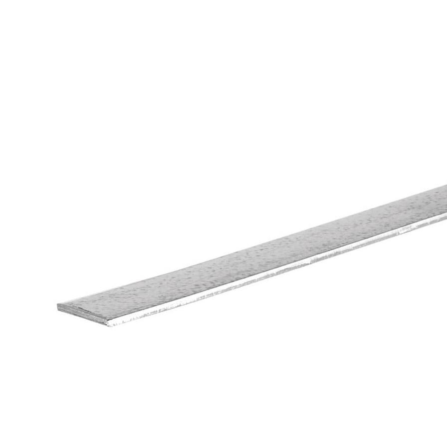 Boltmaster Zinc-Plated Steel Flat Bar (122 x 1.9 x 0.3 cm)