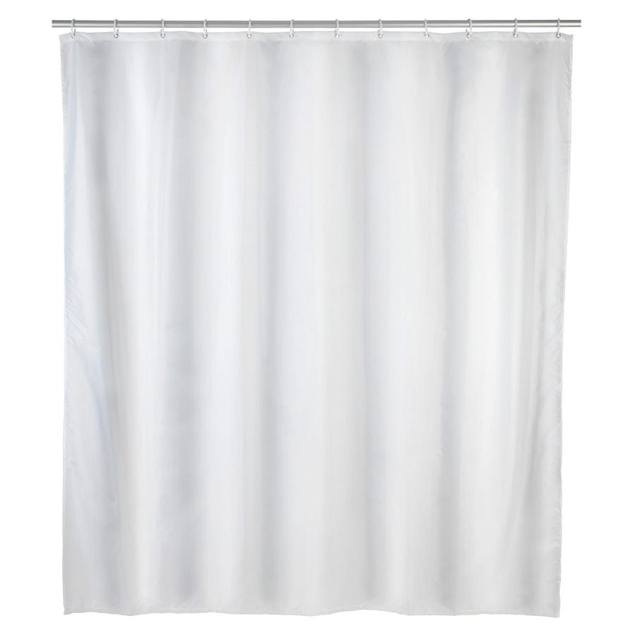 Wenko Polyester Shower Curtain W/8 Shower Curtain Rings