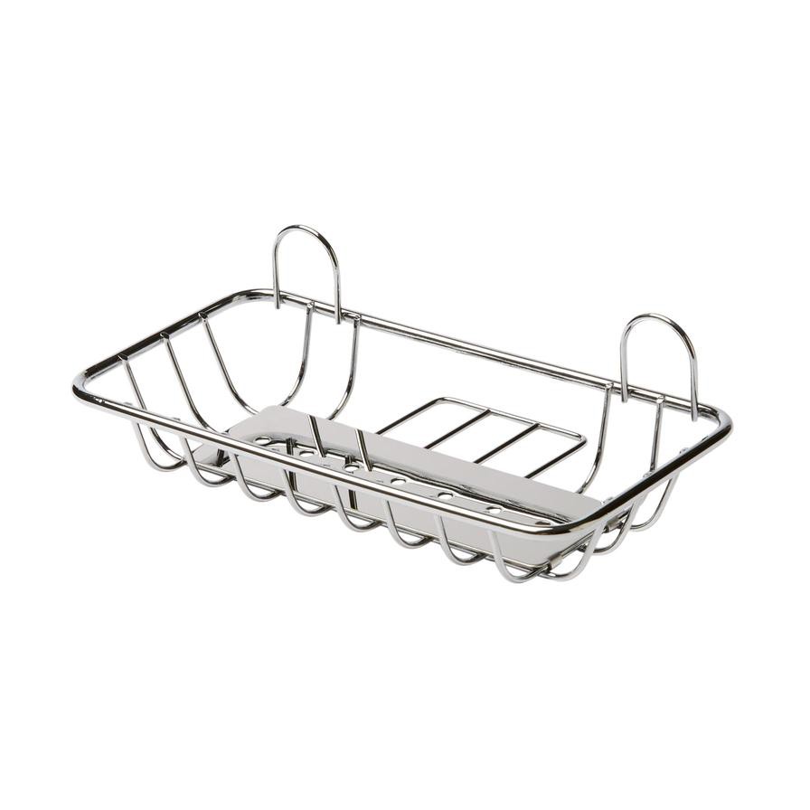 GoodHome Koros Steel Soap Dish (215 x 64.7 x 115.3 mm)