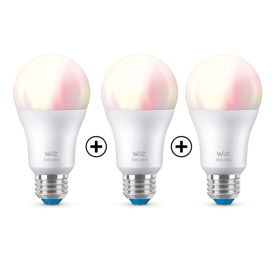 WiZ Colors Wi-Fi E 27 LED Light Bundle (3 Pc.)