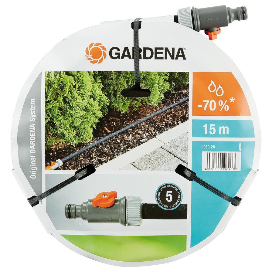 Gardena Soaker Hose (15 m, Black)