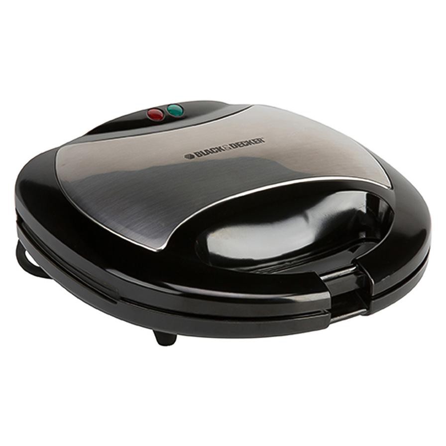 Black + Decker 2-Slot Sandwich Maker & Grill (750 W)