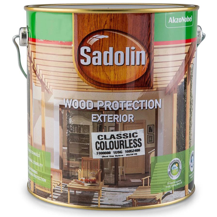 Sadolin Classic Colourless Exterior Woodstain (3.8 L)