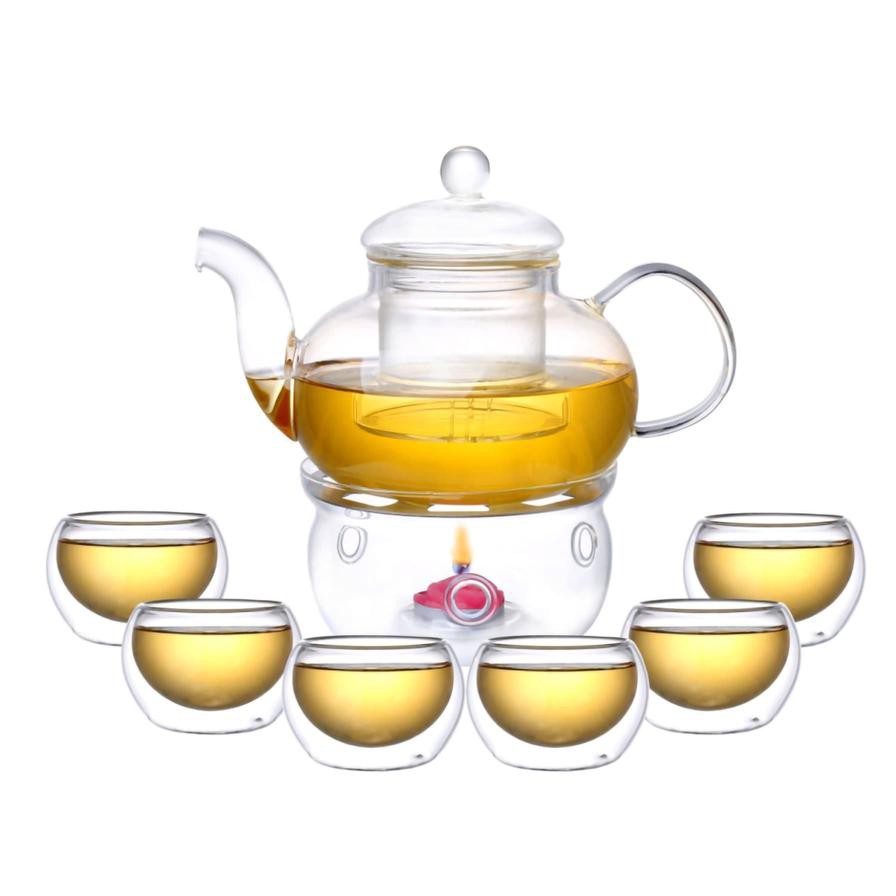 Neoflam Borosilicate Glass Tea Set (8 pcs)