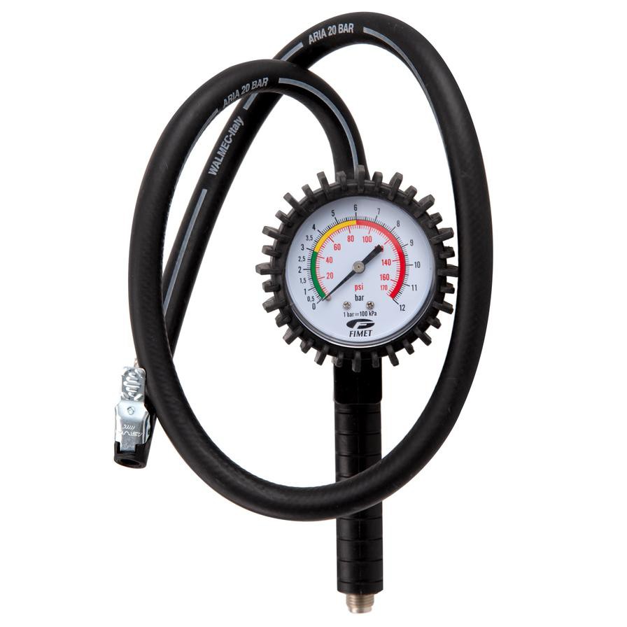 Asturo Walcom Tyre Inflator W/ Pressure Gauge