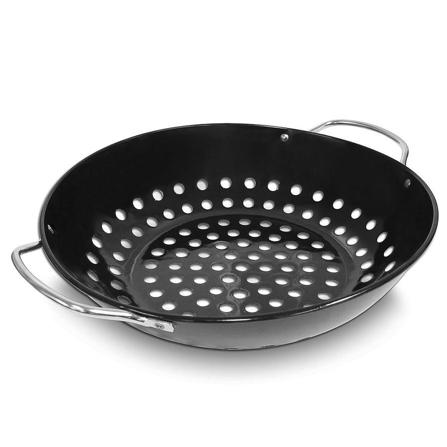 Grillpro Deluxe Porcelain Wok Topper (27.9 cm)