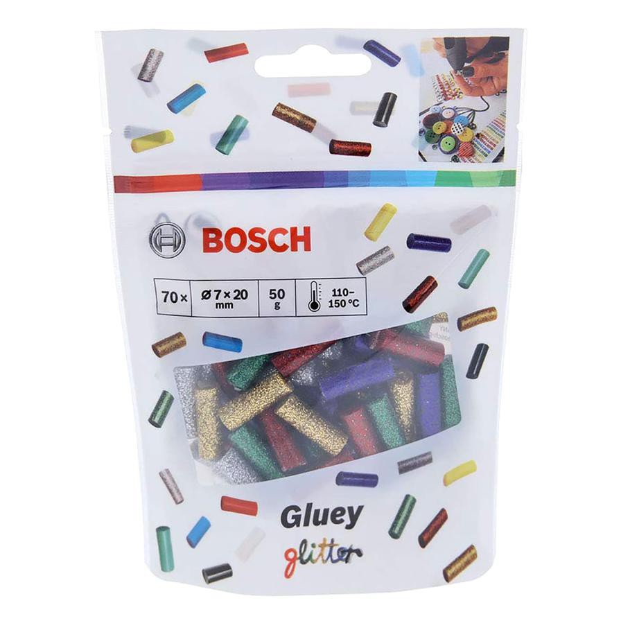 Bosch Gluey Sticks Glitter Mix (7 mm, 70 pcs)