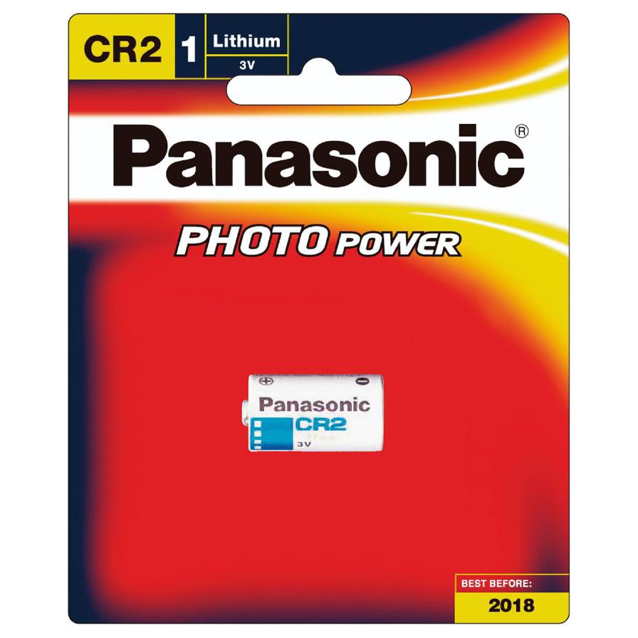 Panasonic Lithium Battery, CR-2W/1BE (6 V)