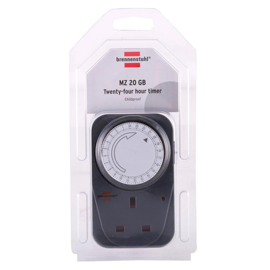 Brennenstuhl 24-Hour Timer Socket