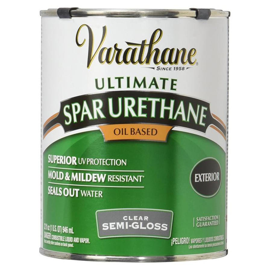 Varathane Ultimate Spar Urethane Oil Based (946 ml, Semi-Gloss, Clear)