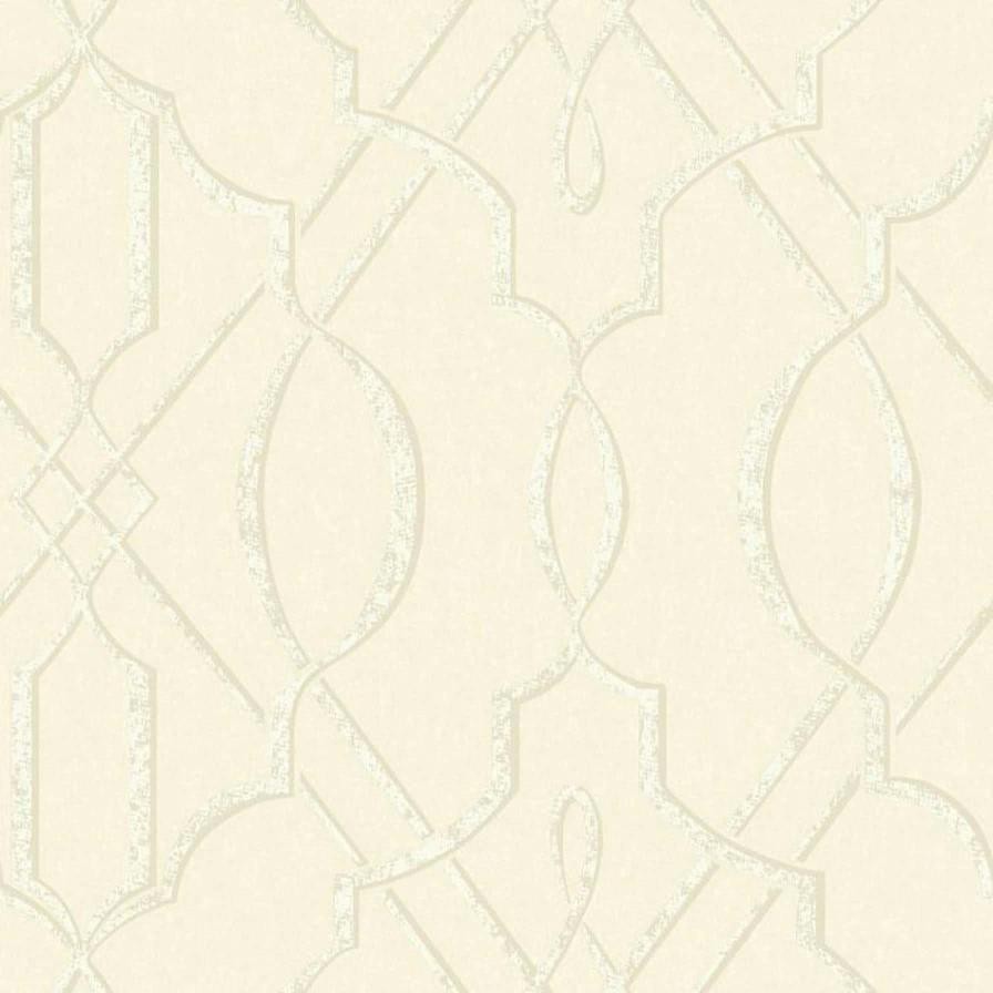 Holden Décor Gardenia Vinyl Arabesque Wallpaper, 97483