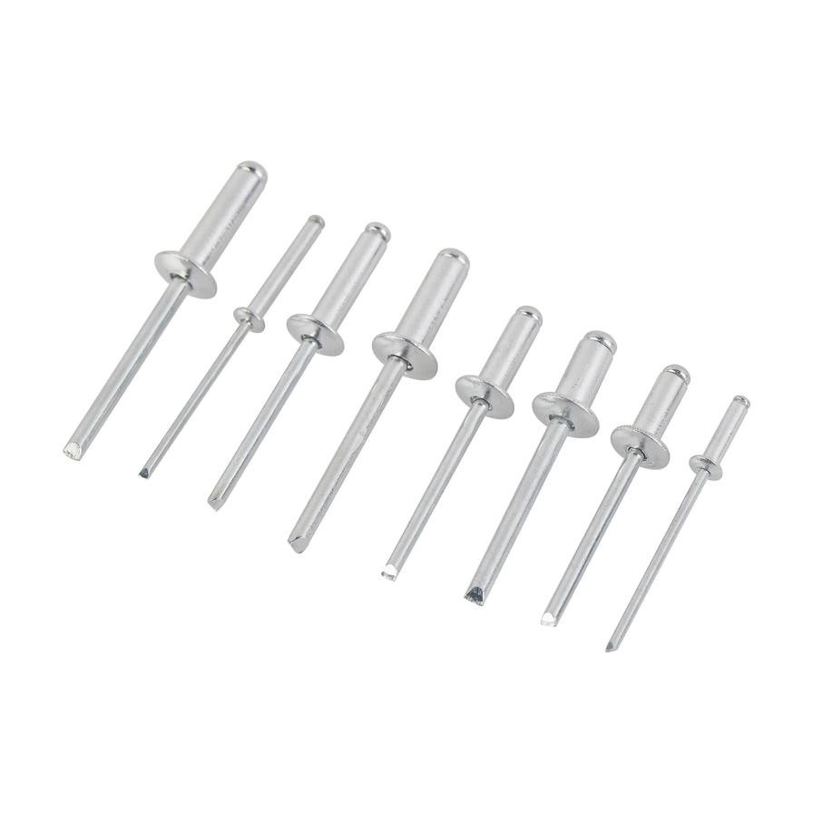 Magnusson Galvanised Aluminium Dome Rivets Set (200 Pc.)