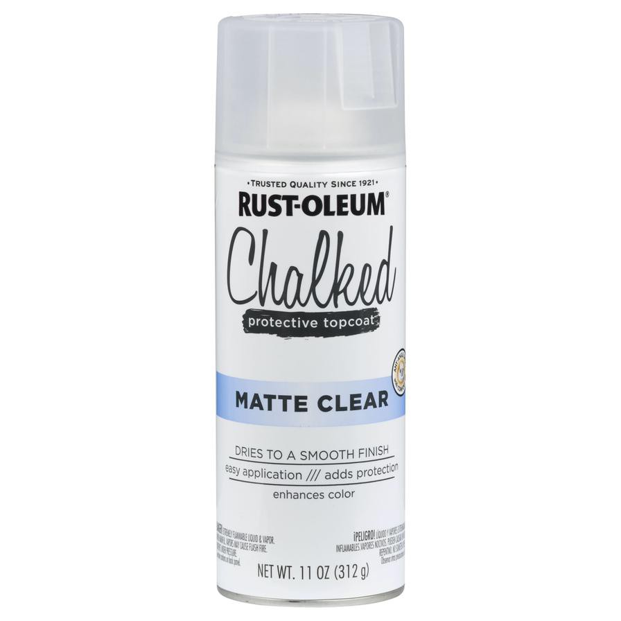 Rust-Oleum Chalked Protective Top Coat (312 g, Matte Clear)