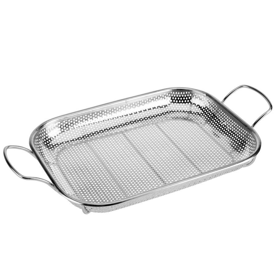 Broil King Roaster Basket (44 x 27 x 10 cm, Silver)