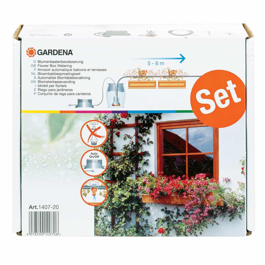 Gardena Fully Automatic Flower Box Watering Kit