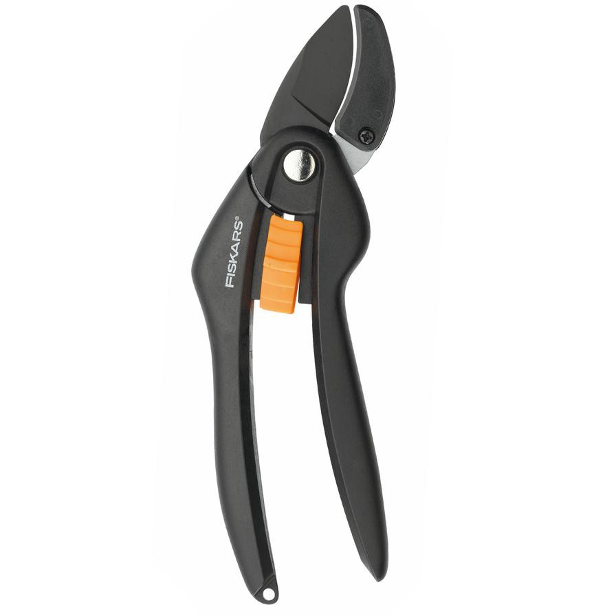 Fiskars PowerLever Anvil Pruner (17.3 cm, Black)