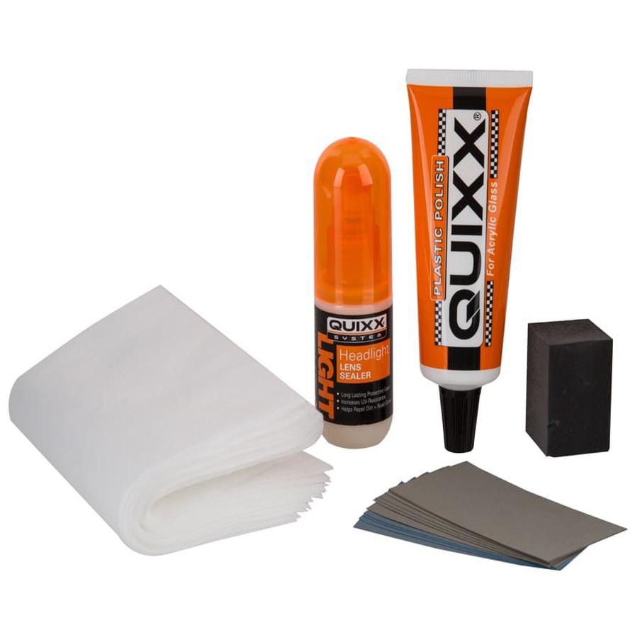 Quixx Headlight Restoration Kit + Lens Sealer (30 ml)