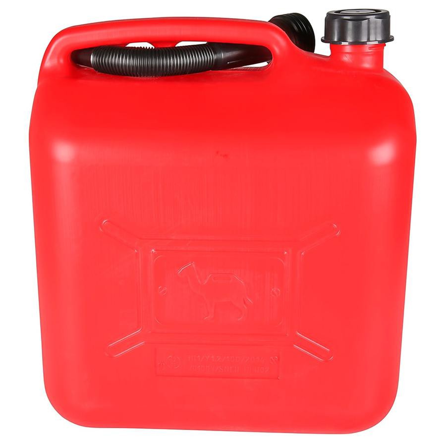 Maagen Plastic Petrol Can (20 L, Red)