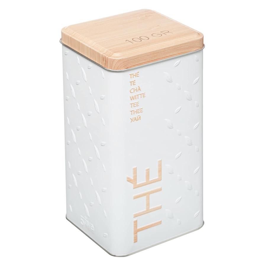 5five Metal Square Loose Tea Canister (100 g)