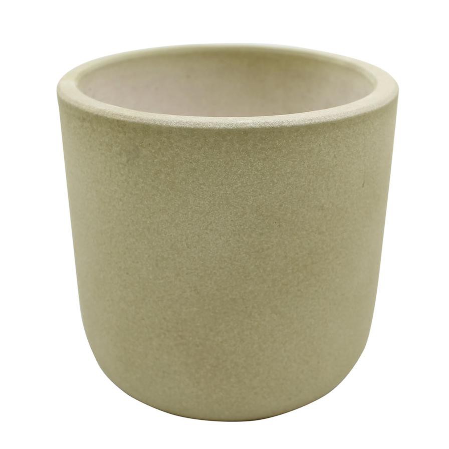 Mr Plant Concrete Plant Pot (12 x 12 x 11.5 cm, Small)