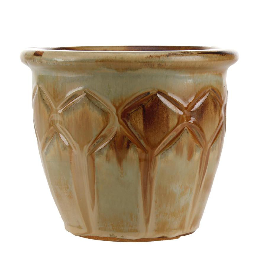 M.Star Planter Butter Ceramic Plant Pot (19.7 x 16.8 cm)