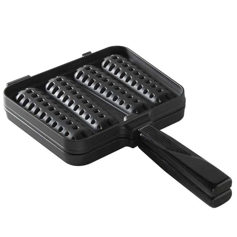 Nordic Waffle Dippers Pan (20.3 x 33.4 cm, Black)