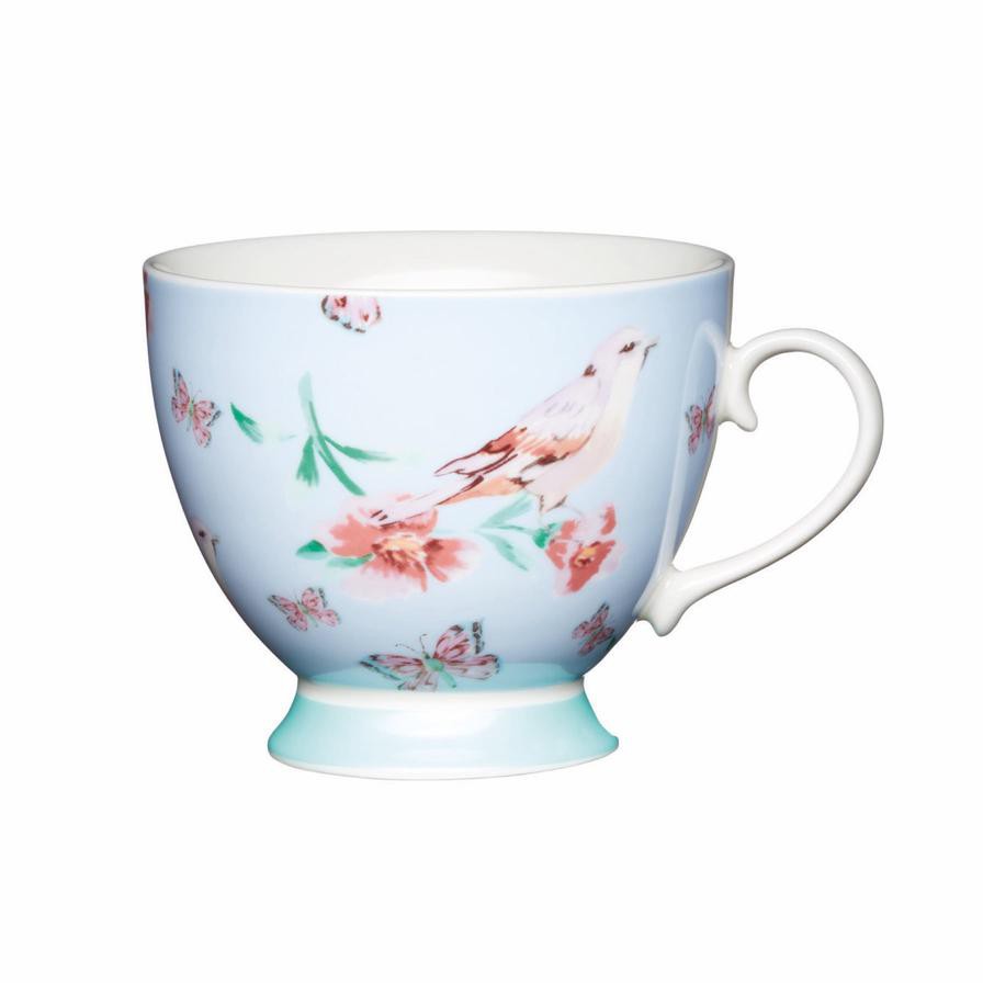 Kitchen Craft Fine Bone China Footed Birds Mug (400 ml)