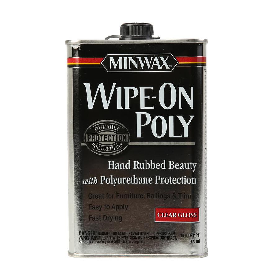 Minwax Wipe-On Polyurethane (473 ml, Clear Gloss)