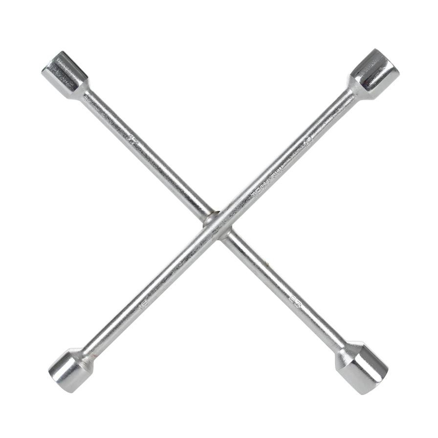 4-Way Steel Wheel Spanner Cross Wrench