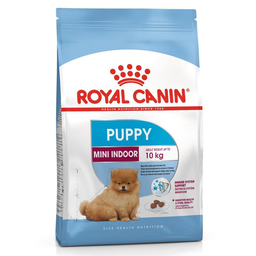 Royal Canin Mini Indoor Junior Dry Dog Food (Small Puppy, 1.5 kg)