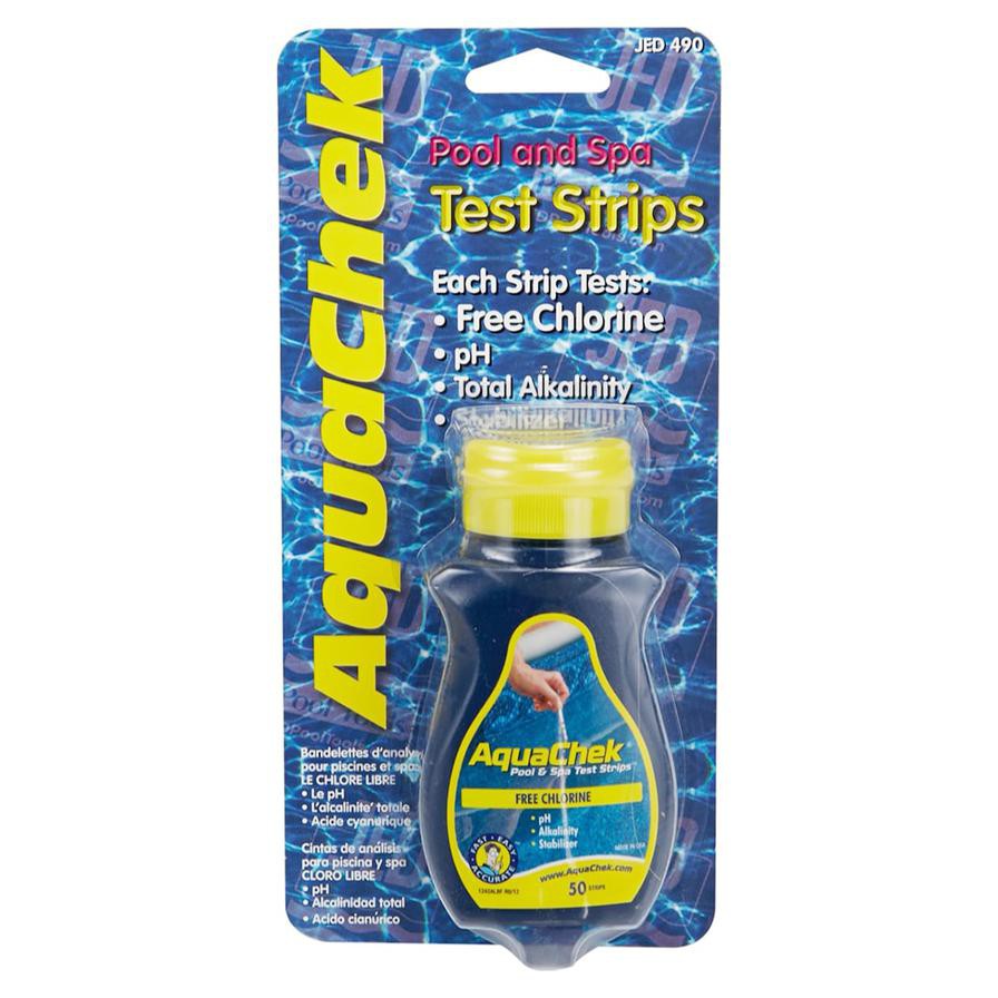 Jed Pool Tools AquaCheck Chlorine Test Strips (50 pcs)