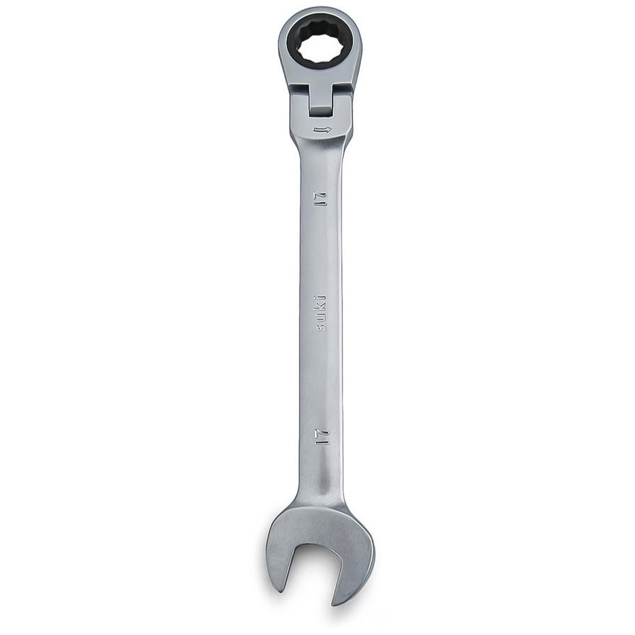 Suki Gear Combination Wrench with Joint (17 mm)