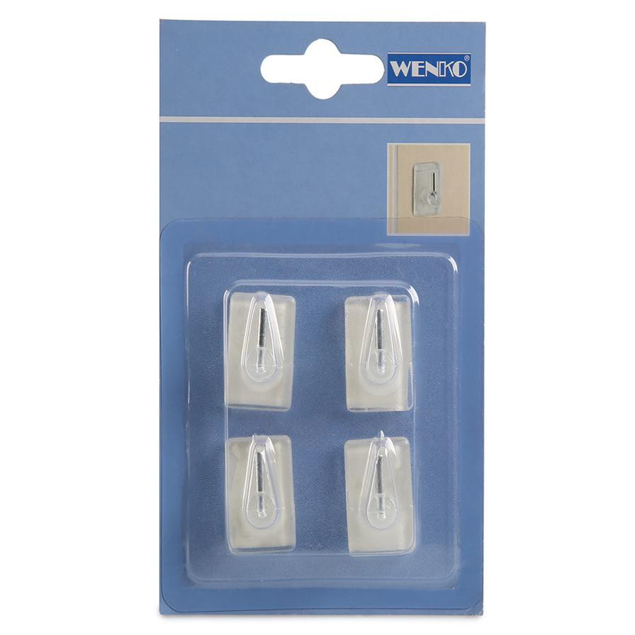 Wenko Curtain Hooks (Pack of 4)