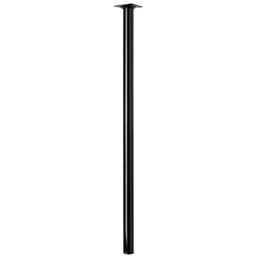 Hettich Furniture Leg (Black, 30 x 700 mm)