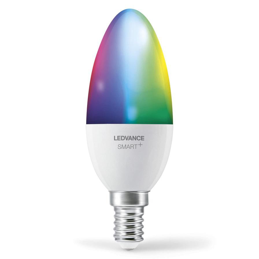 Ledvance Smart+ Wi-Fi Classic E14 LED Light (5 W, RGBW)