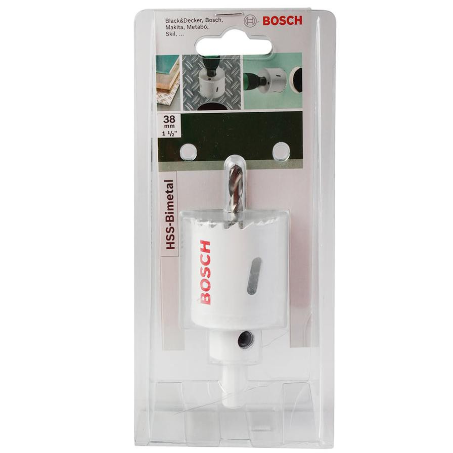 Bosch HSS Bi-Metal Hole Saw (3.8 cm, White)