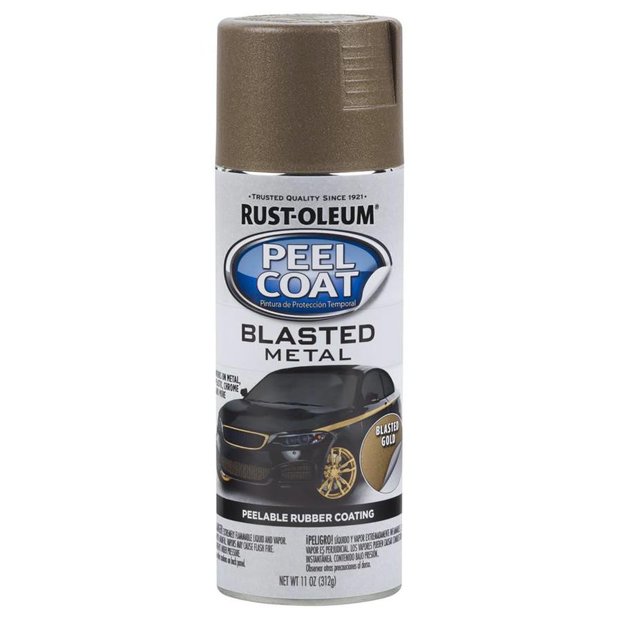 Rust-Oleum Peel Coat Blasted Metal Spray Paint (312 g, Blasted Gold)