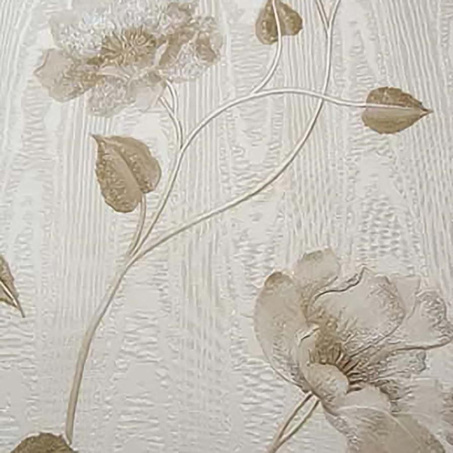 Holden Décor Fiorella Vinyl Metallic Floral Wallpaper, 33679