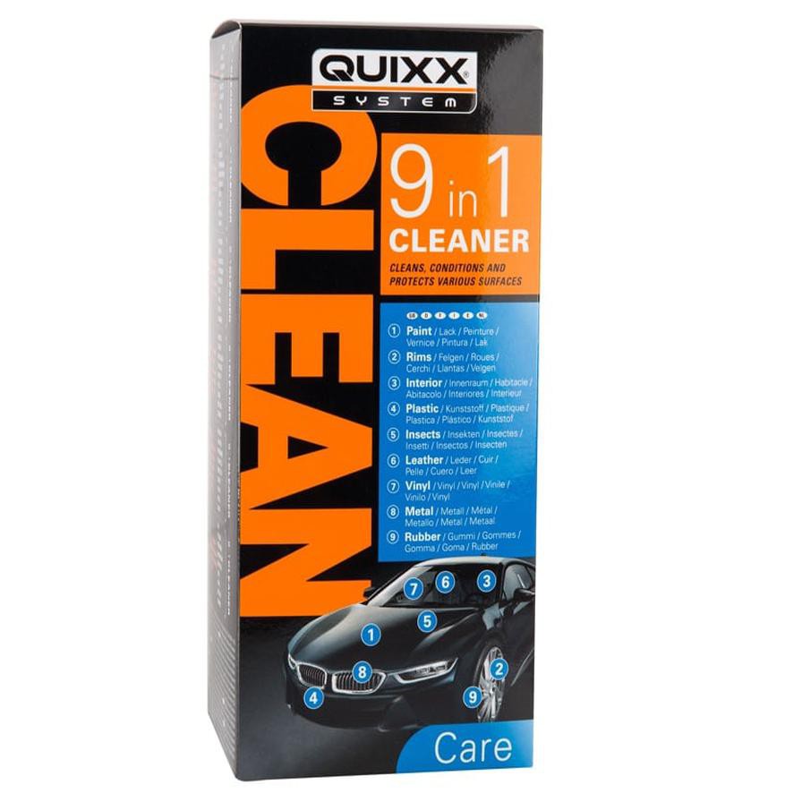 Quixx 9-in-1 Car Cleaner (500 ml)