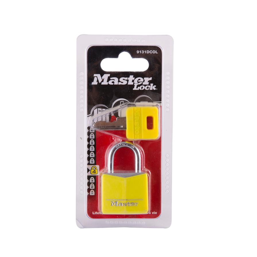 Master Lock Padlock with Vinyl Cover