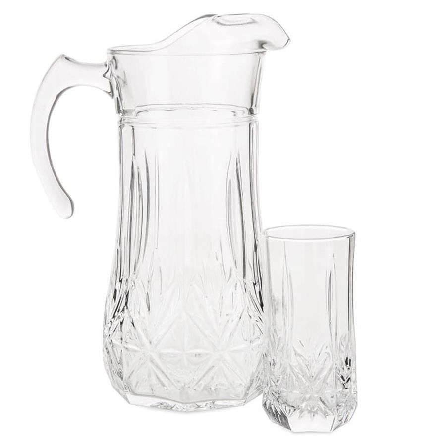 Luminarc Brighton Glass Drinkware Set (Set of 7)