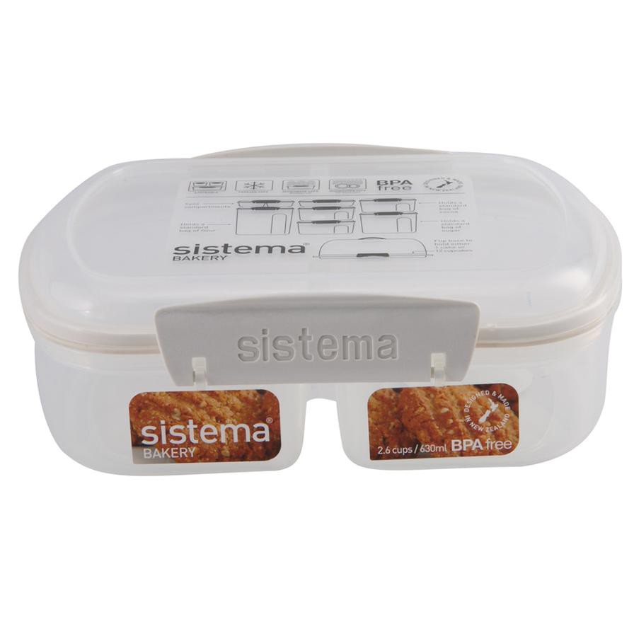 Sistema Bake It Split Container (630 ml)