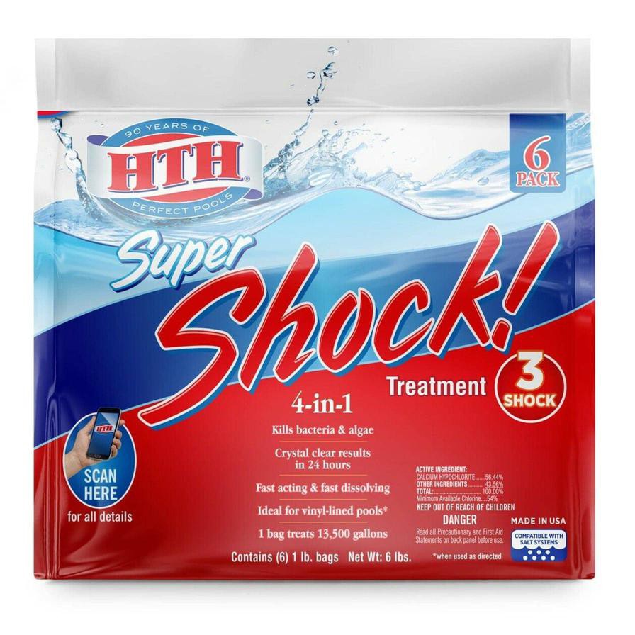 HTH Super Shock Granule Chlorine Booster (2.72 kg)