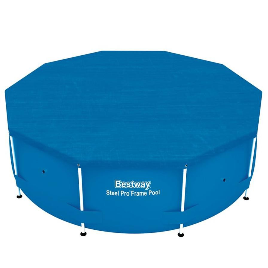 Bestway Flowclear Cover For Frame Pool (305 cm, Blue)