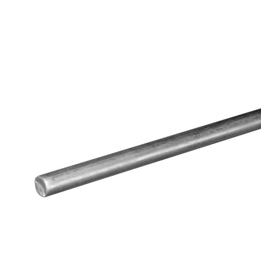 Boltmaster Zinc-Plated Steel Round Unthreaded Rod (91.4 x 0.47 cm)