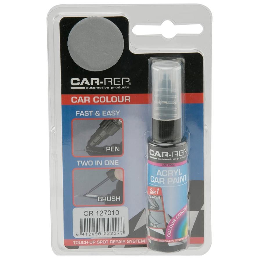 Car-Rep 127010 Touch-Up Pen (12 ml, Silver Metallic)