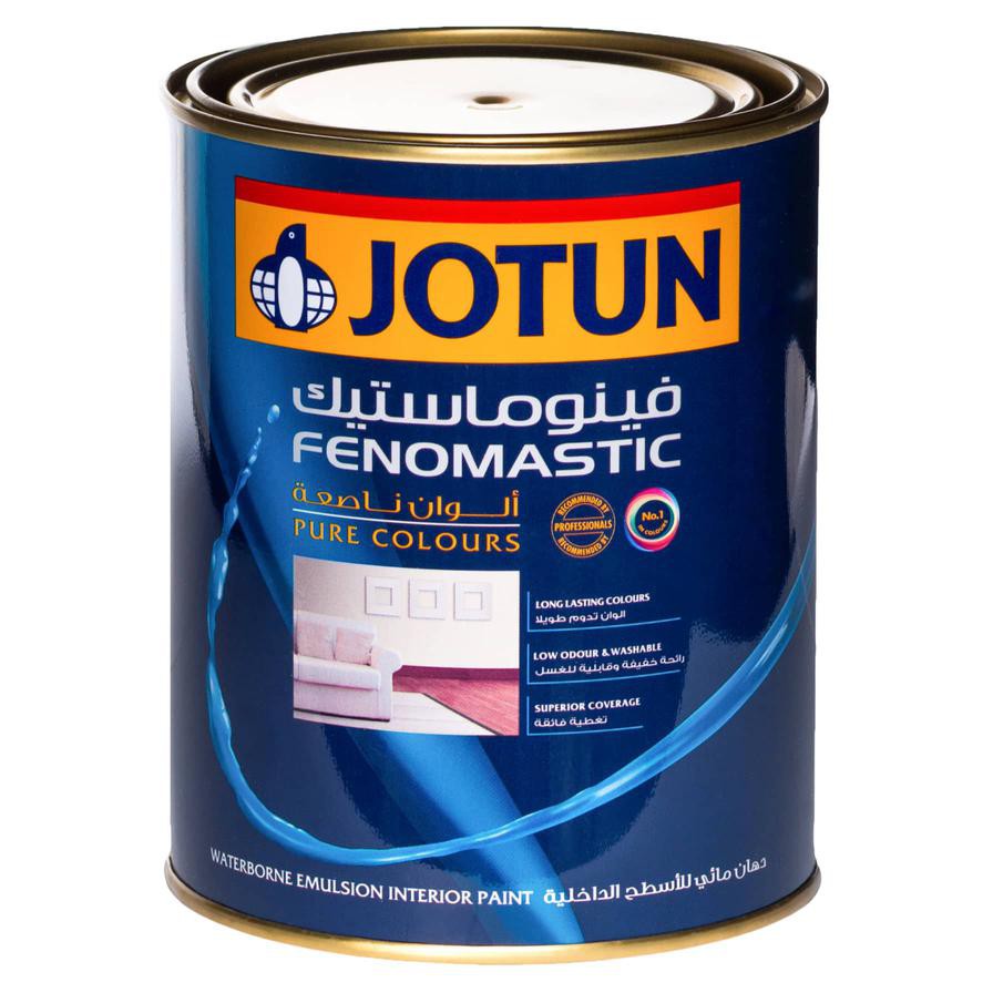 Jotun Fenomastic Pure Color Interior Emulsion Paint Base B (900 ml, Semi-Gloss)