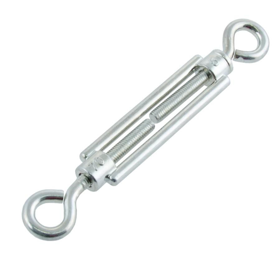 Suki Zinc-Plated Steel Double Eye Turnbuckle (M5 x 70 mm)